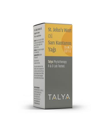 Talya St. John'S Wort Oil Cold Pressed 0 Pure And Natural 20 ml - Buy Online on GoSupps.com