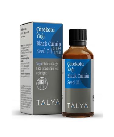 Talya Black Cumin Oil Cold Pressed 0 Pure and Natural 50 ml