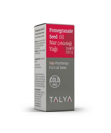 Talya Pomegranate Seed Oil Cold Pressed 0 Pure And Natural And Undiluted 20 ml - Buy Online on GoSupps.com
