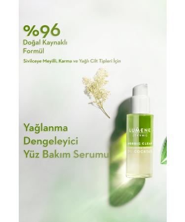 Lumene Calming Hemp Oil Coctail Hemp Soothing Care Cocktail 30ml - Buy Online on GoSupps.com