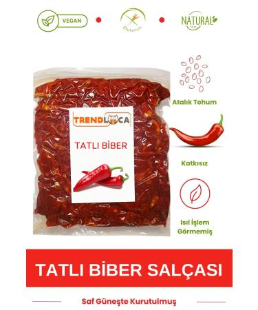 Trend Loca Gaziantep Sweet Pepper Paste Sun Dried Sweet Pepper Paste 2 Kg