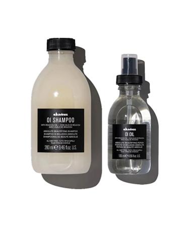 Davines DVNS333/oil Daily Shampoo with Natural Content for All Hair Types 280ml + Oil 135ml3333366667777