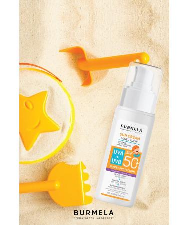 BURMELA SPF +50 Mineral Face and Body Sun Cream for Children & Babies 100 ml - Buy Online on GoSupps.com