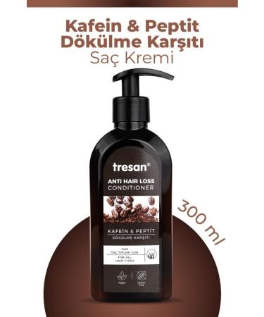 Tresan Caffeine & Peptide Anti-Hair Loss Conditioner 300 ml x2 - Buy Online on GoSupps.com