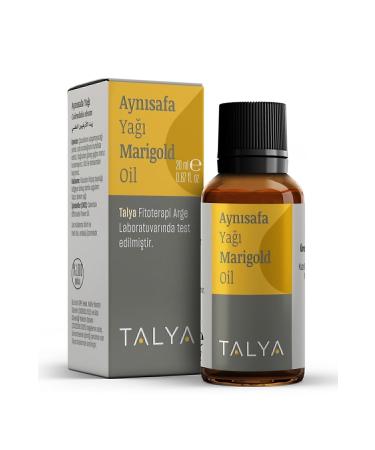 Talya Calendula Oil Cold Pressed 0 Pure and Natural 20 ml