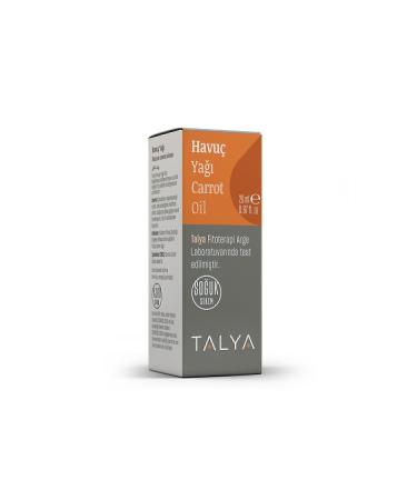 Talya Carrot Oil Cold Pressed 0 Pure And Natural 20 ml - Buy Online on GoSupps.com