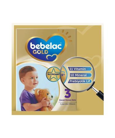 Bebelac Gold 3 Follow-On Milk 800 gr - Buy Online on GoSupps.com