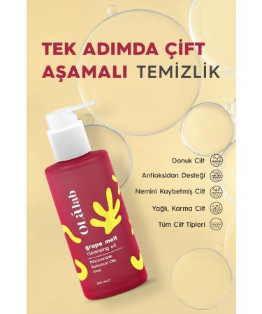 OlaLab Purifying Makeup Remover Dual Phase Skin Cleansing Oil 200 Ml - Buy Online on GoSupps.com