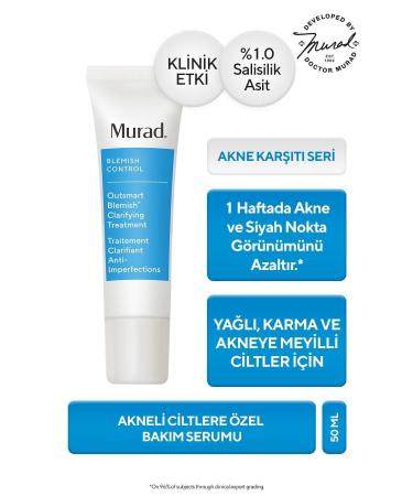 Murad Acne-Prone Skin Care Serum - Outsmart Clarifying Treatment 50ml