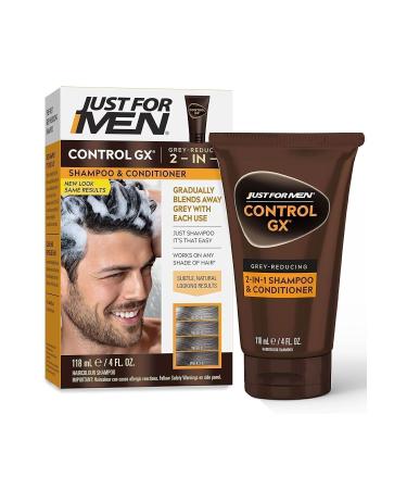 Just For Men Controlgx Grey Hair Darkening 2in1 Shampoo 118ml