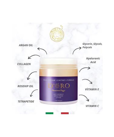 DORO MASS MO FAZZ Doro Night Face Care Cream Lifting Brightening Anti-Wrinkle. - Buy Online on GoSupps.com