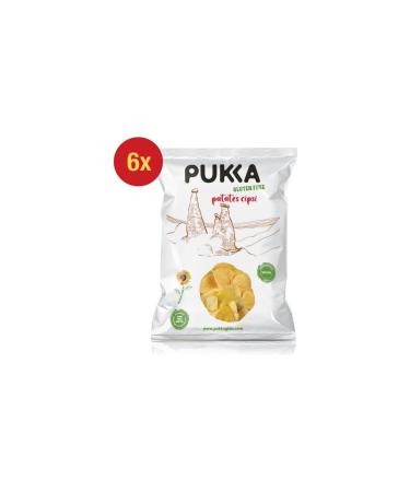 Pukka Natural Potato Chips 6 Pack
