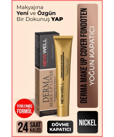 New Well Derma Makeup Cover Intensive Concealer Foundation 06 Nickel