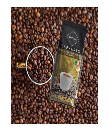 Rioba Espresso Coffee Beans - Arabica Robusta (1000 G)