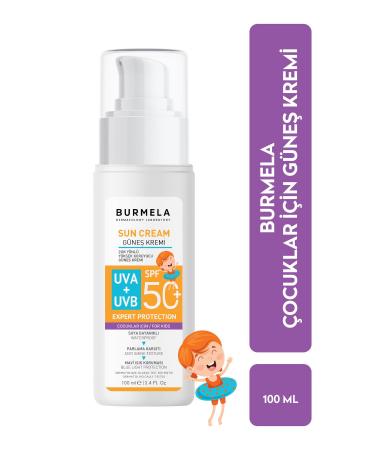 BURMELA SPF +50 Mineral Face and Body Sun Cream for Children & Babies 100 ml - Buy Online on GoSupps.com