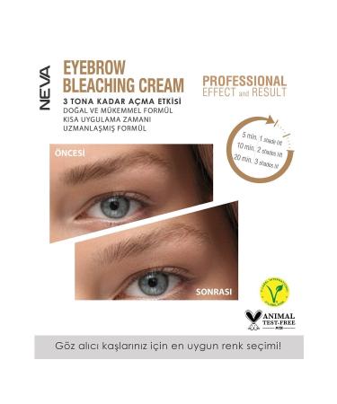 Neva Eyebrow Lightening Cream Set (vegan) - Buy Online on GoSupps.com