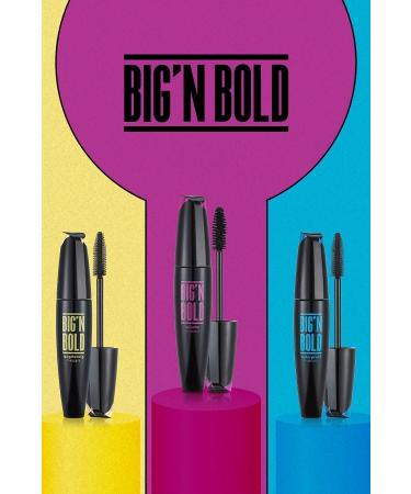 Flormar Volumizing Mascara (Black) - Big N Bold Mascara - 001 - 8682536040402 - Buy Online on GoSupps.com