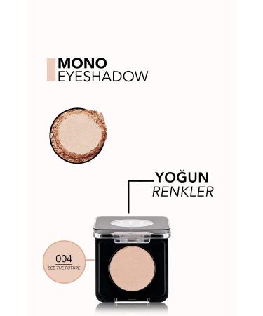 Flormar Mono Highly Pigmented & Naturally Shiny Compact Eyeshadow - Buy Online on GoSupps.com