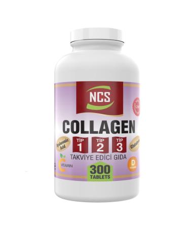 Ncs Collagen Type 1-2-3 Glutathione 300 Tablets Collagen 1000 mg Vitamin D