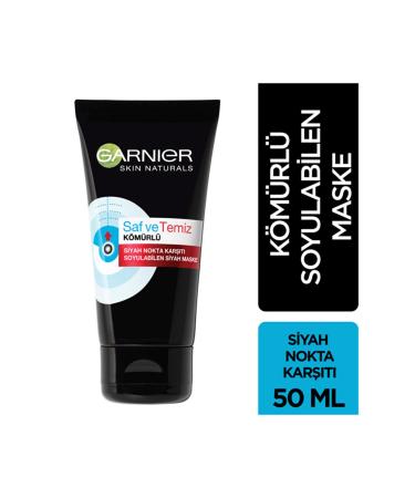 Garnier Brand: Charcoal Anti-Blackhead Peel-Off Mask 50 Ml 3600542168700 Category: Blackhead