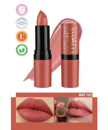 First Time First Time Rich Matte Lipstick - 125