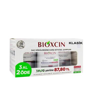 Bioxcin Herbal Shampoo Buy 3 Pay 2 Oily Hair