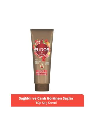 Elidor Tube Hair Care Cream Healthy and Lively Looking Hair By Afra Sara o lu 170ml