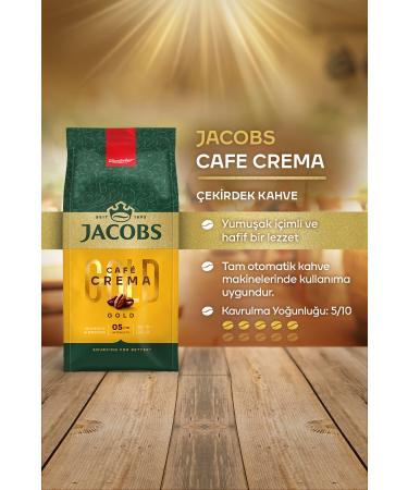 Jacobs Cafe Crema Coffee Beans 500gr - Buy Online on GoSupps.com
