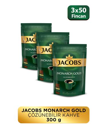 Jacobs Monarch Gold Granulated Coffee 100 grams X 3 Packs