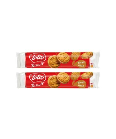 Lotus Biscoff Sandwich Biscoff Cream Spreadable Cream Biscuit - 150 gr X 2 Pieces