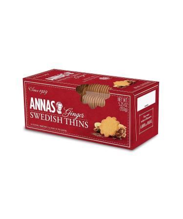 Lotus Annas Ginger Thins 150 G