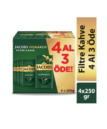 Jacobs Monarch Filter Coffee 250 gr Buy 4 Pay 3