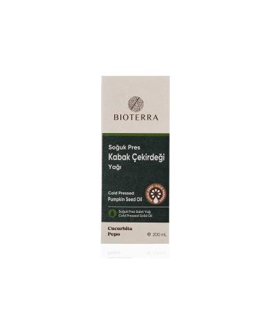 Bioterra Pumpkin Seed Oil 200 ml - Buy Online on GoSupps.com