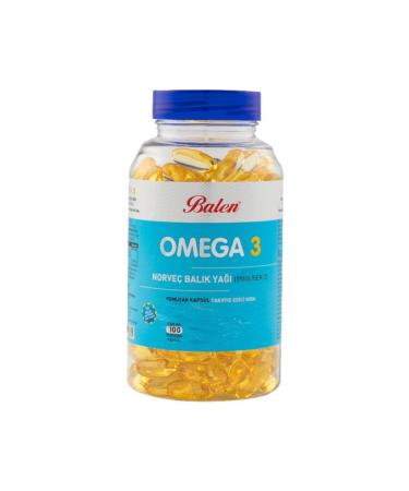 Balen Norwegian Fish Oil 100 Capsules