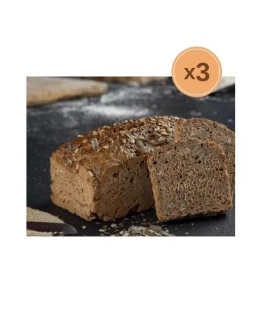 Einkorn House 3 Kg Three Seeds 0 Einkorn Wheat Sourdough 3 Breads 3x1 Kg (THREE SEEDS)
