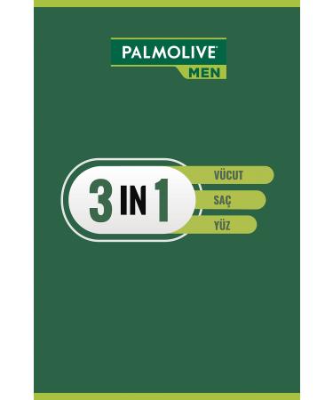 Palmolive Men Purifying & Uplifting Natural Charcoal 3in1 Men's Shower Gel and Shampoo 500 ml - Buy Online on GoSupps.com
