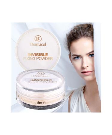 Dermacol Invisible Fixing-Transparent Powder Permanent Velvet Fixing Transparent Finish Powder NATURAL - Buy Online on GoSupps.com