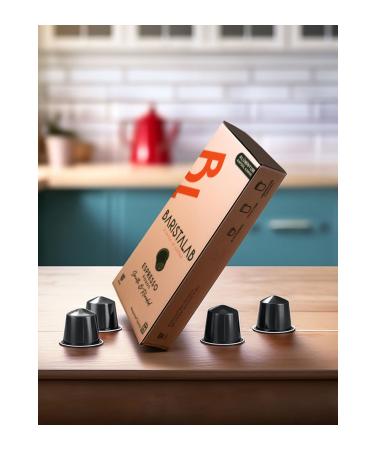 BARISTA LAB Coffee Aluminum Capsules 10 Pieces Nespresso Compatible (Istanbul)