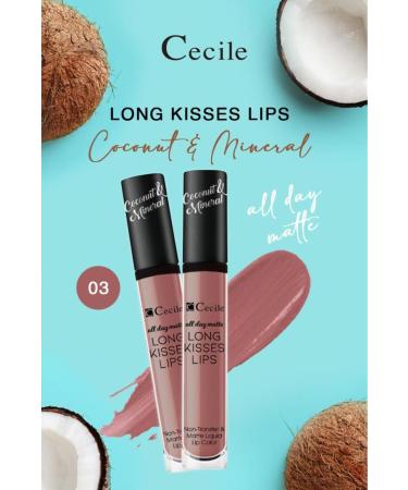 Cecile All Day Matte Long Kisses Lips 03 X2