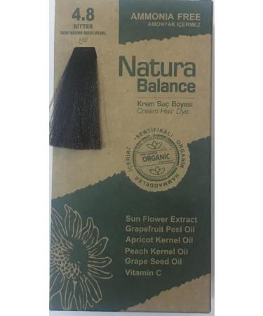Natura Balance Hair Dye 4.8 Dark