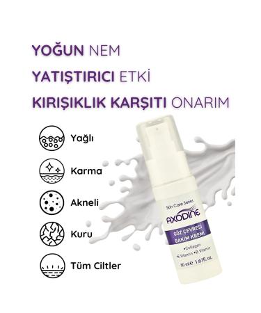 axodine Anti-Wrinkle Botox Effective Plumping Anti-Aging Eye Contour Care Cream 50 ml