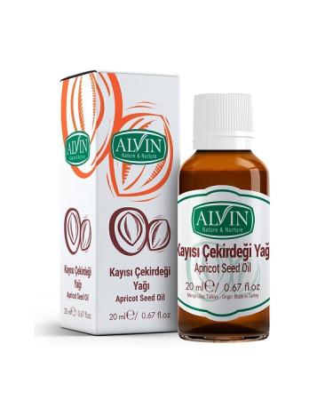 alvin Apricot Kernel Oil Cold Pressed 0 Pure And Natural 20 ml