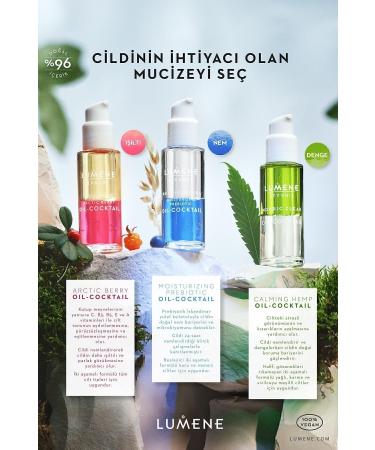 Lumene Calming Hemp Oil Coctail Hemp Soothing Care Cocktail 30ml - Buy Online on GoSupps.com