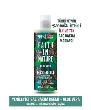 Faith In Nature Natural Regenerating Hair Care Cream Aloe Vera For Normal & Dry Hair