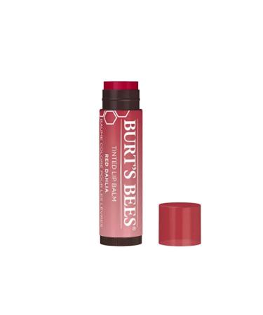 Burt's Bees Tinted Lip Balm Red Dahlia 4.25 gr - Buy Online on GoSupps.com