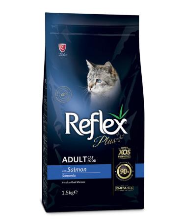 Reflex Plus 1.5 Kg Adult Cat Food with Salmon 1.5 Kg