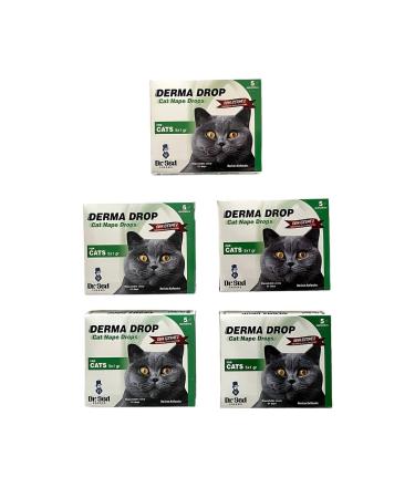 Dr.Sed Cat Neck Drops External Parasite Skin Care Maxi Derma Drop X5