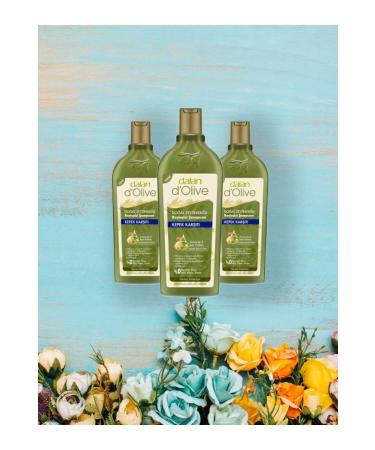 Dalan D'olive Anti-Dandruff Olive Oil Shampoo 400ml X 3 Pieces