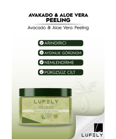 LUFELY Purifying Nourishing Moisturizing Hand - Foot and Body Peeling 250 Ml