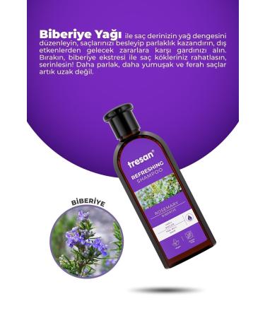 Tresan Rosemary Revitalizing Care Shampoo 300 ml X 2 Pieces - Buy Online on GoSupps.com